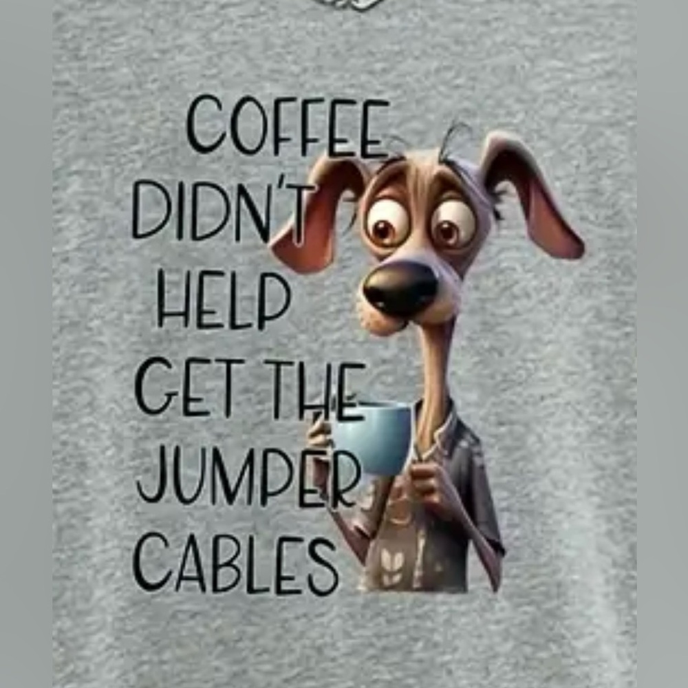 “Jumper Cables” T-Shirt/ pillow cover